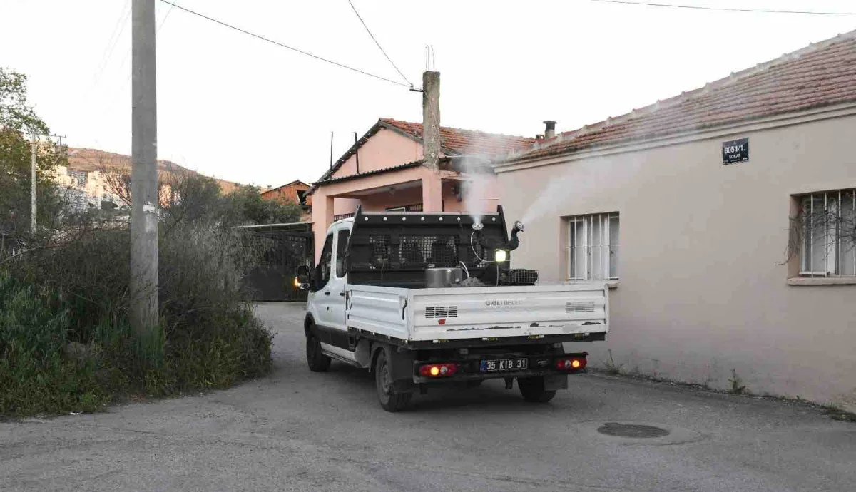 Çiğli’de sivrisinek ve haşerelere karşı etkin önlem