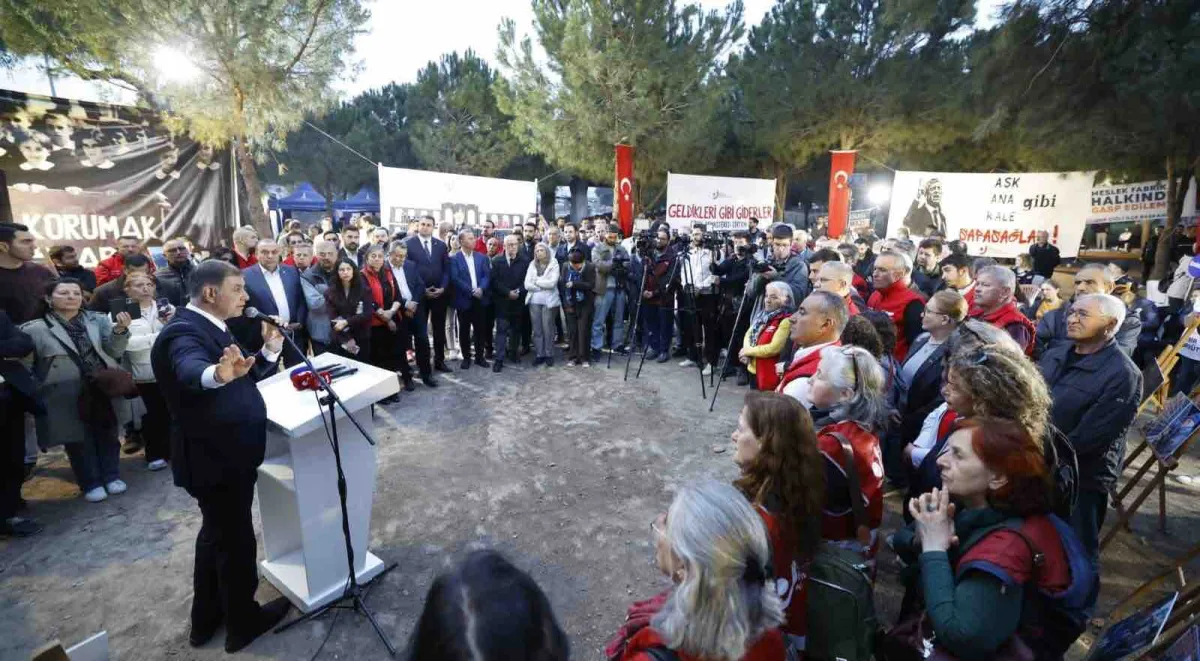 Başkan Tugay: Bu haksızlık bitmedikçe eylem de bitmez