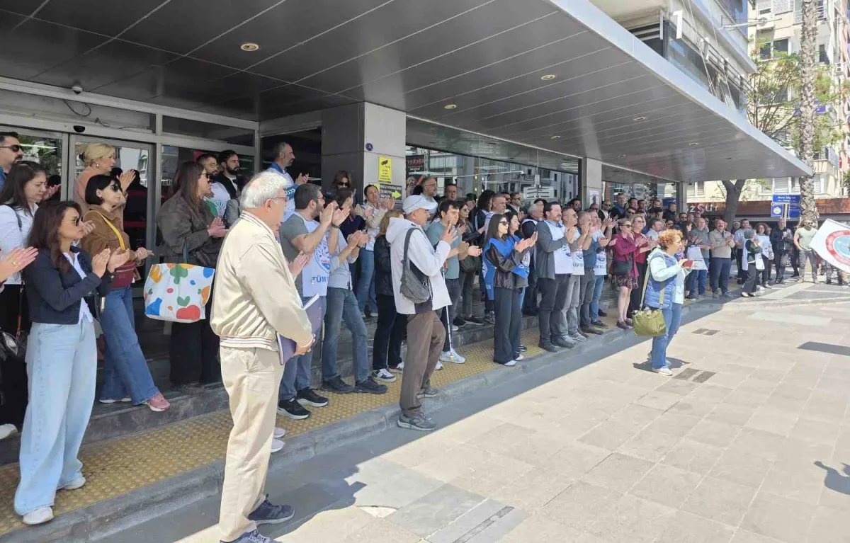 Karşıyaka'da memurlar kazan kaldırdı