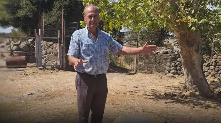 Yamanlar Muhtarı Serçekuş'tan çöp tesisine tepki