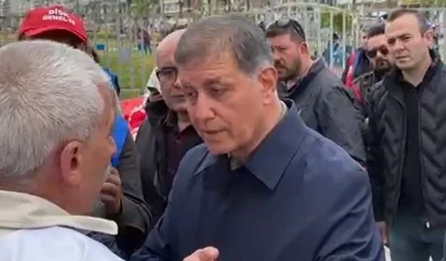 1 Mayıs kutlamalarında Başkan Tugay'a tepki