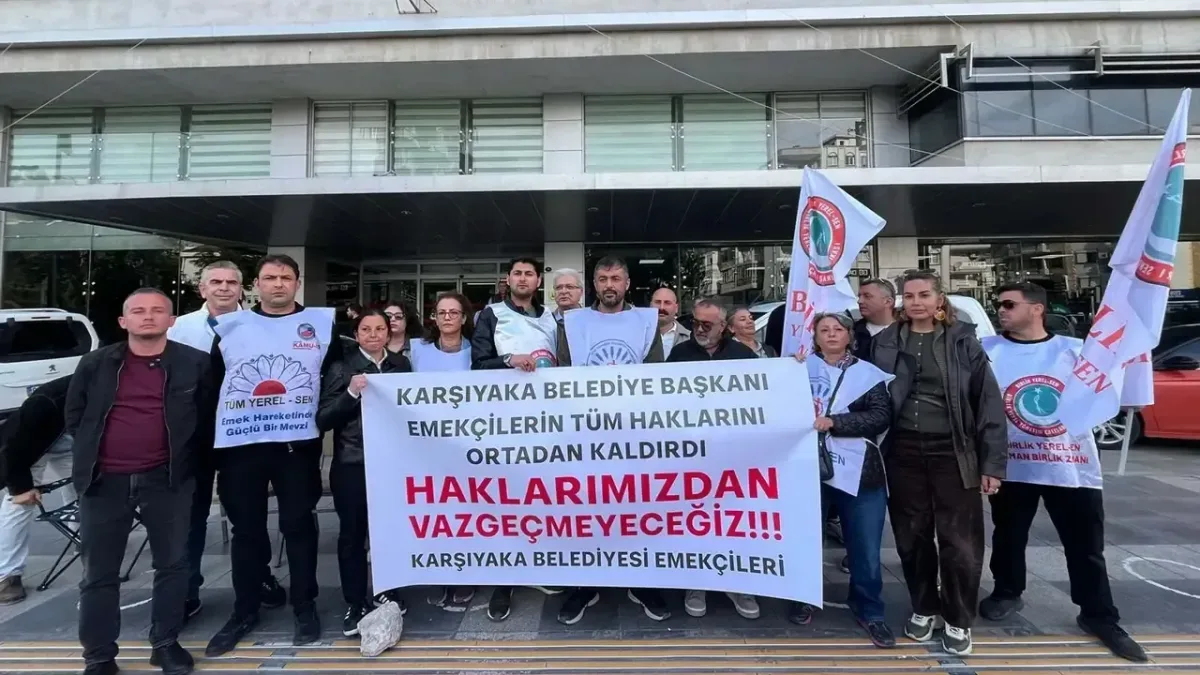 Karşıyaka Belediyesi'nde memurlarda akşam nöbeti