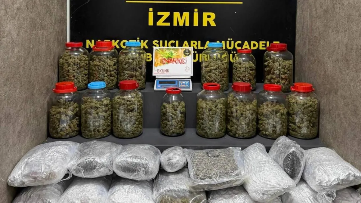 Karşıyaka ve Karabağlar'da uyuşturucu operasyonu