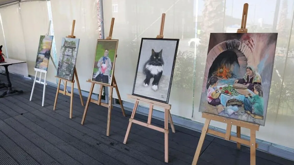 Kaklıç Sanat Akademisi’nde sanat dolu yıl sonu sergisi
