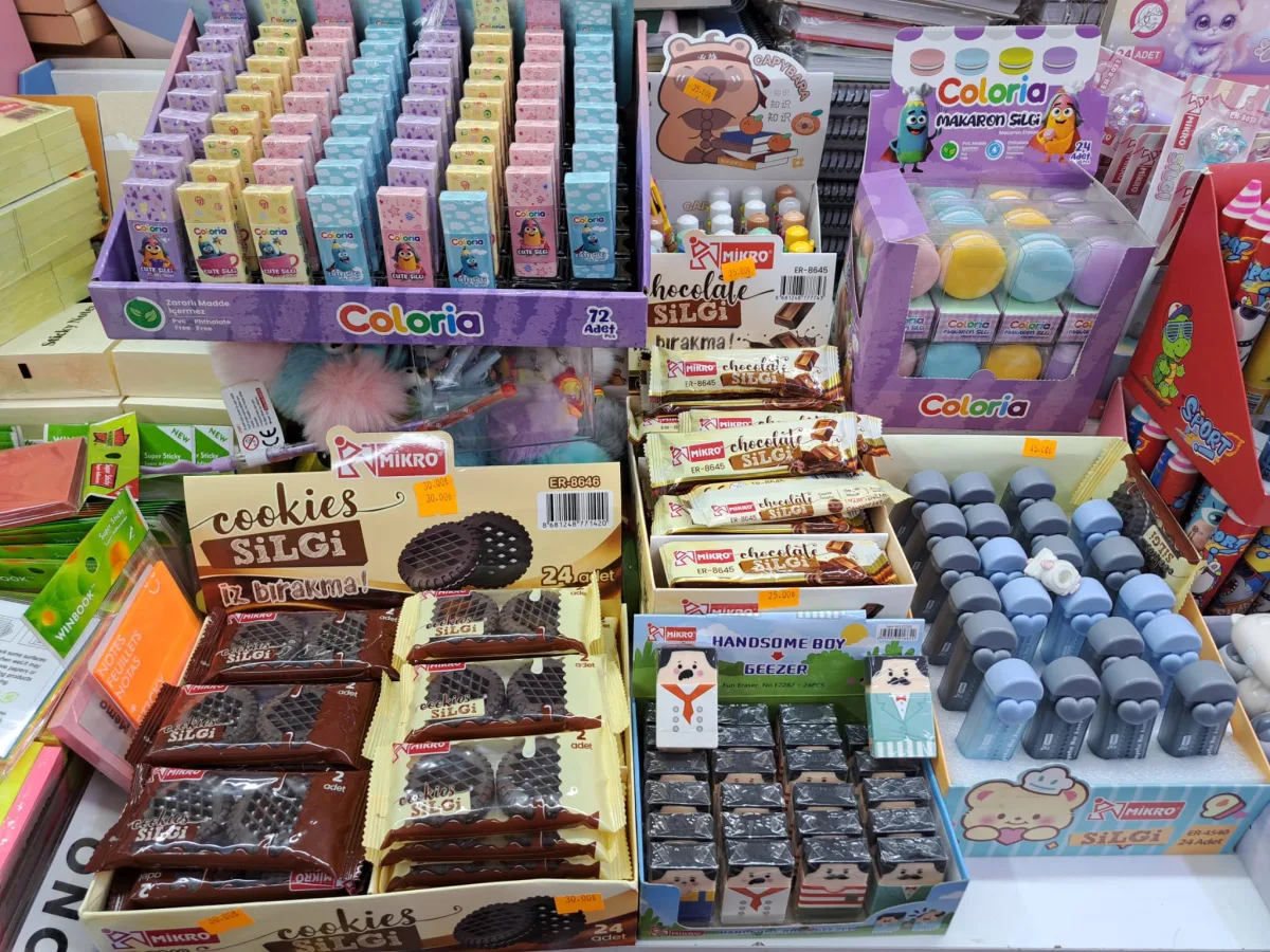 Pastane değil, kırtasiye…
