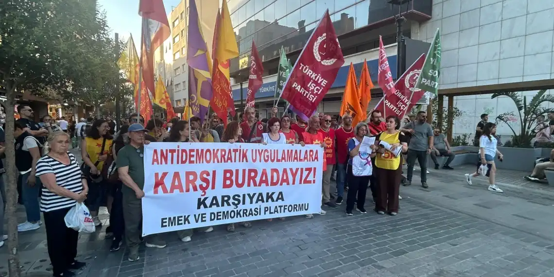Karşıyaka'da mutlak butlana tepki...