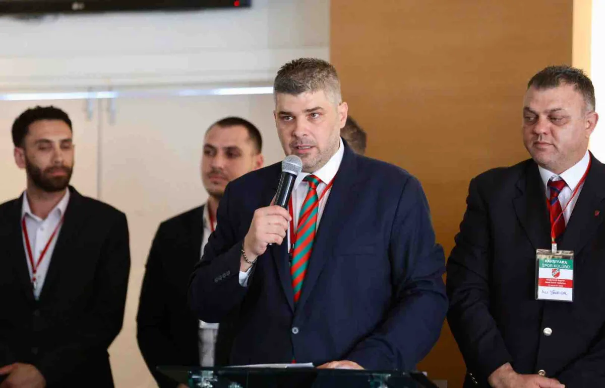 Karşıyaka Spor Kulübü'nün yeni başkanı Yiğit Tusder