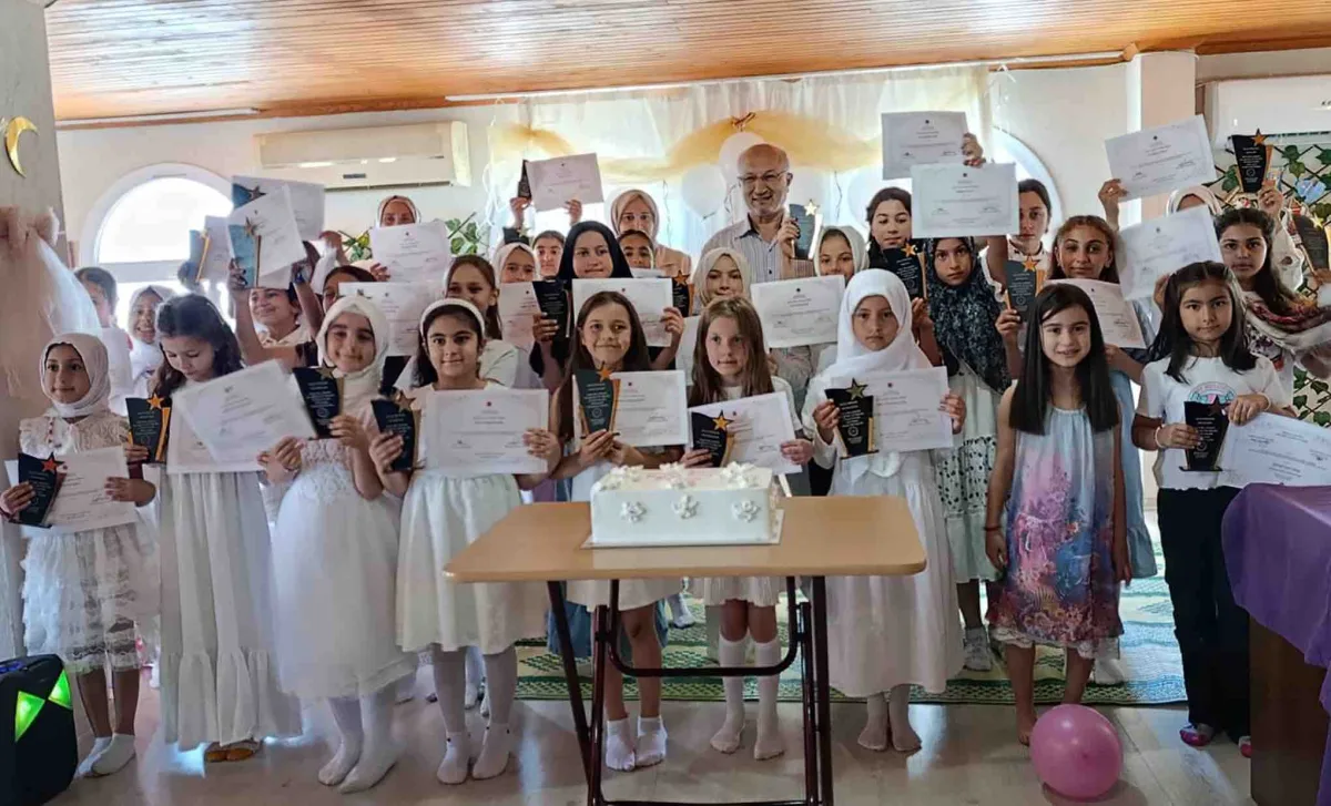 Eser 7-10 yaş Kur’an kursu eğitim öğretim yılı sona erdi