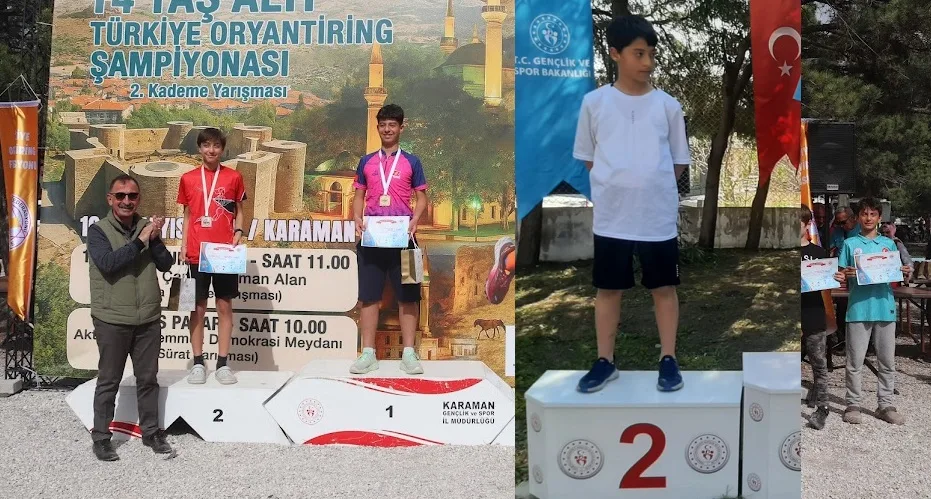 Bostanlıspor’da yetişti, Oryantiring Milli Takımına yükseldi…