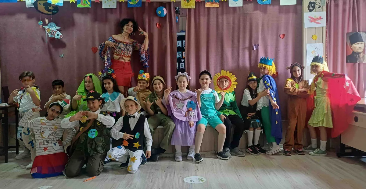 Minik yüreklerden büyük mesajlar