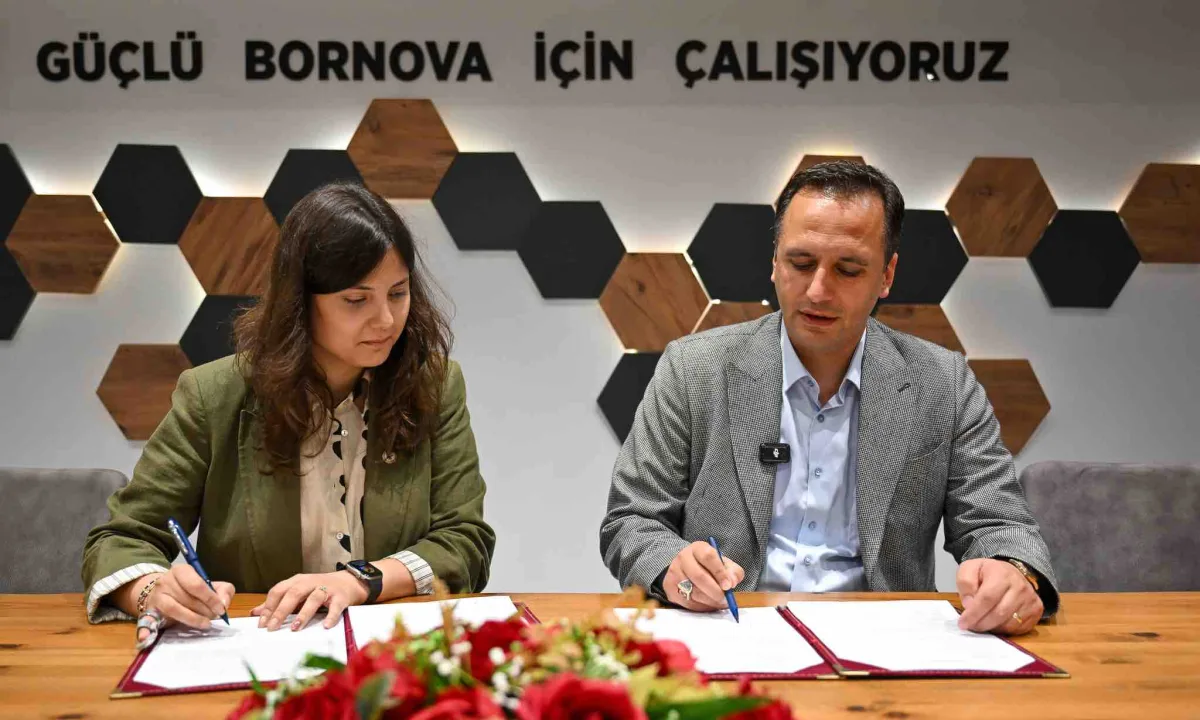 Bornova’da yeşil gelecek için tarihi imza