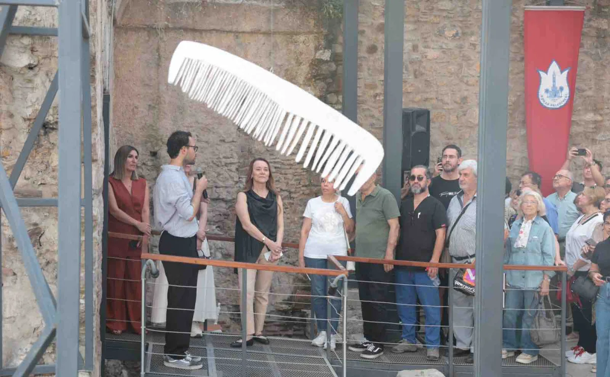Kıllıoğlu Hamamı sanatla yaşamaya devam ediyor