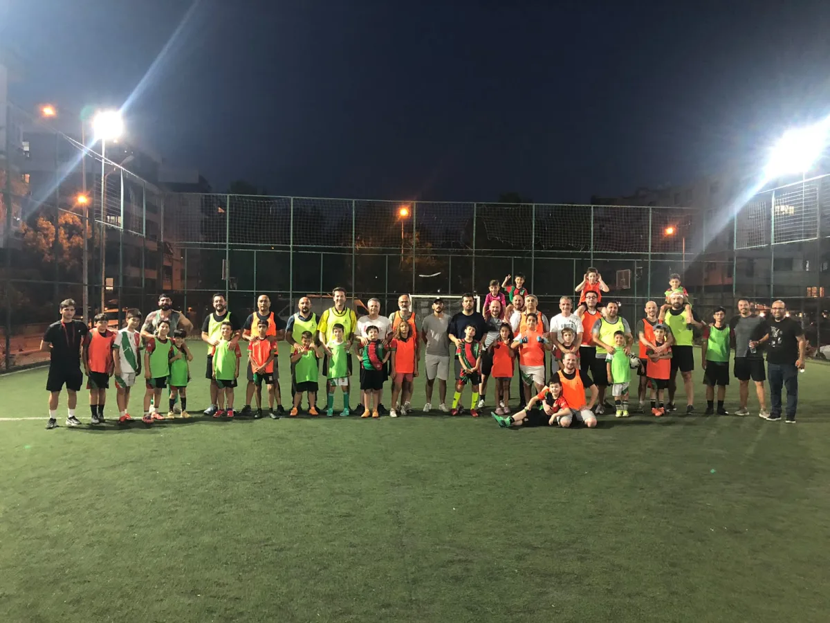 Bostanlıspor’da babalar günü sahada kutlandı...