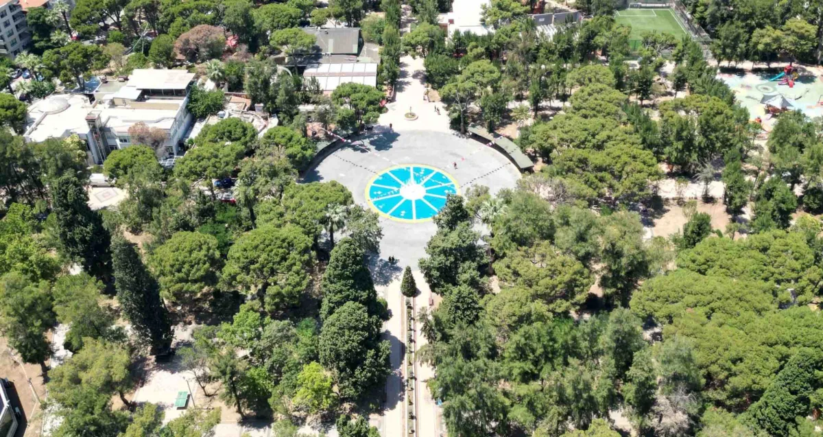 Büyükpark’in simge havuzu yenilendi