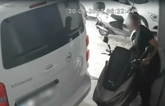 Karşıyaka'da motosiklet hırsızlığı