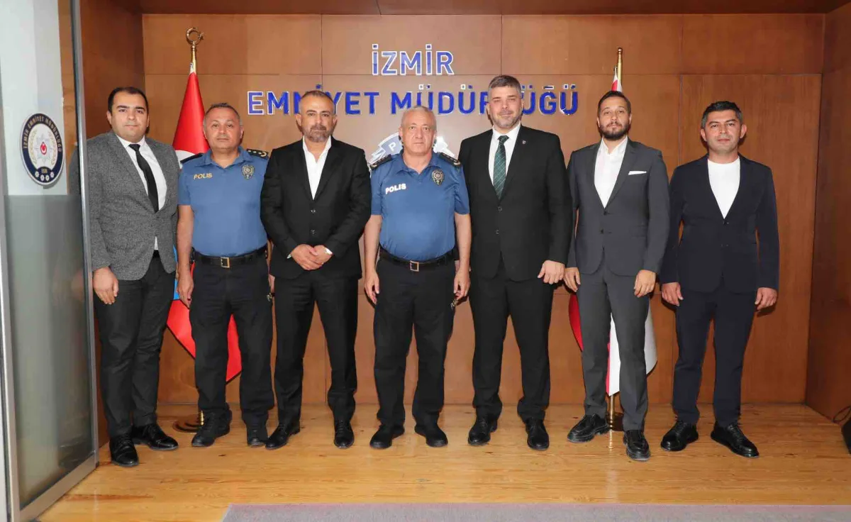 KSK Yönetimi İzmir İl Emniyet Müdürü Sel'i ziyaret etti