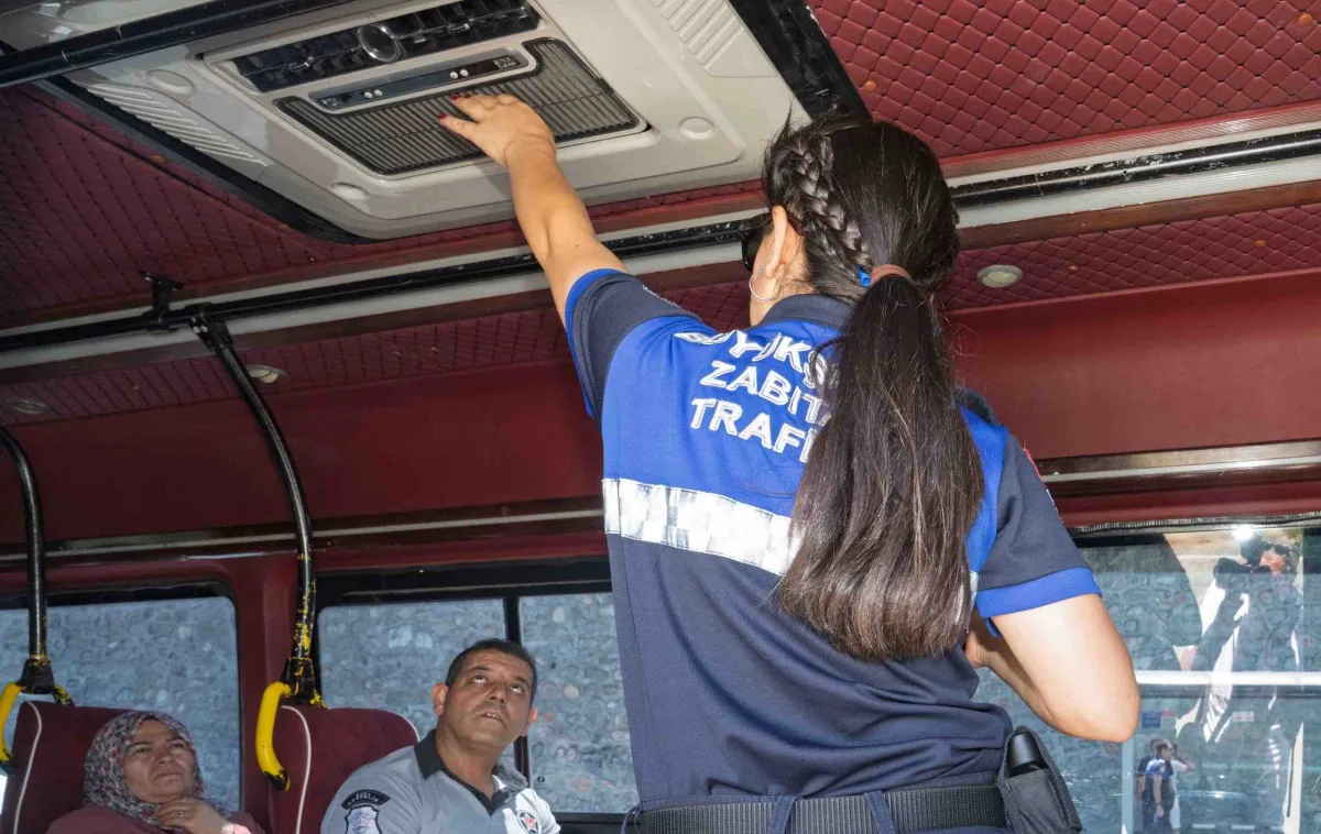 İzmir’de ticari araçlara klima denetimi