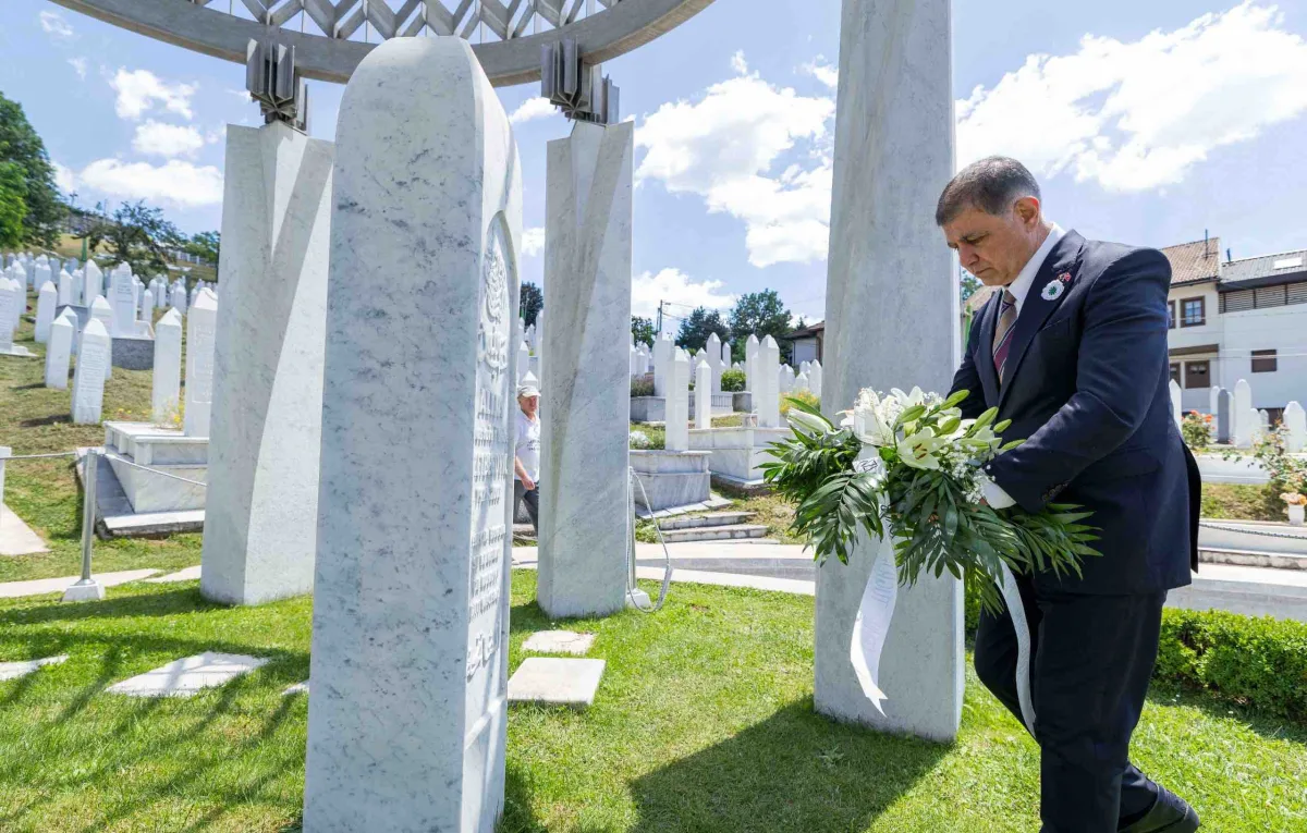 Başkan Tugay, Bosna'da Srebrenica Katliamı’nı anma törenlerine katıldı