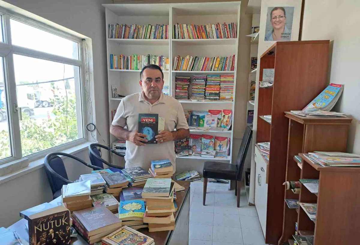 Nergiz Erboy Çocuk Kütüphanesi’nde kitap sayısı 6 bin oldu