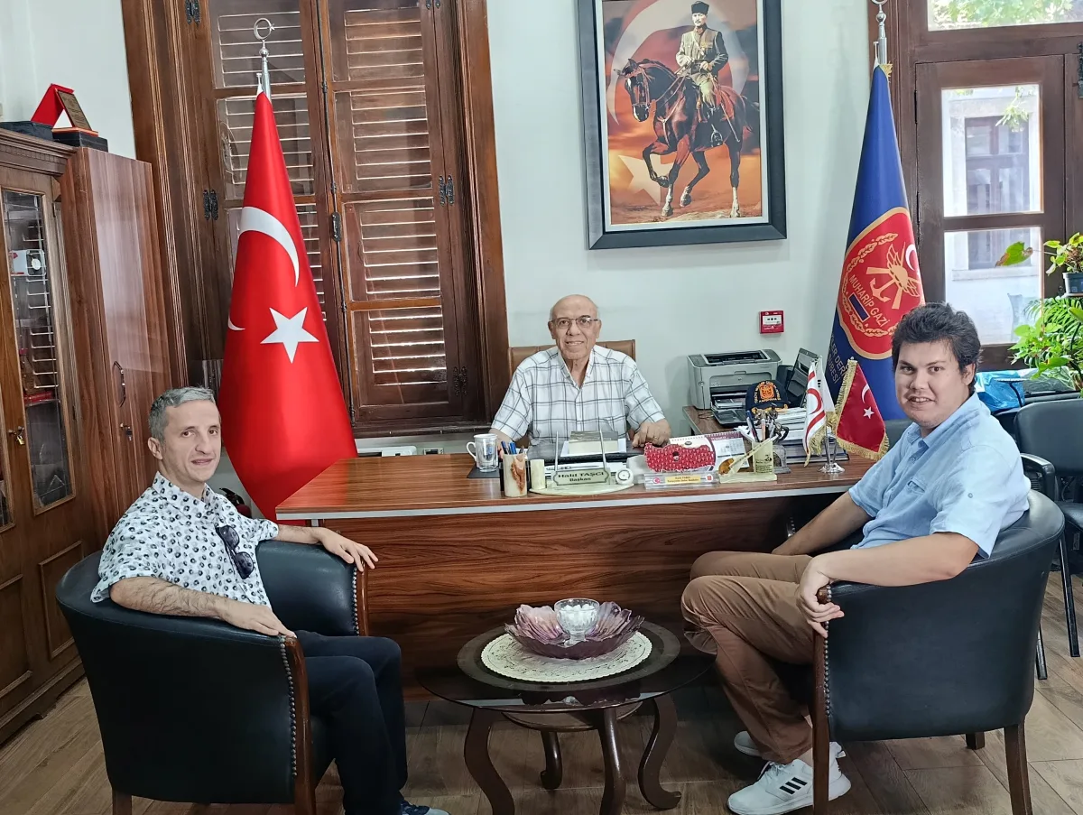 Uçar ve Öcek, Gaziler Derneği Başkanını ziyaret etti