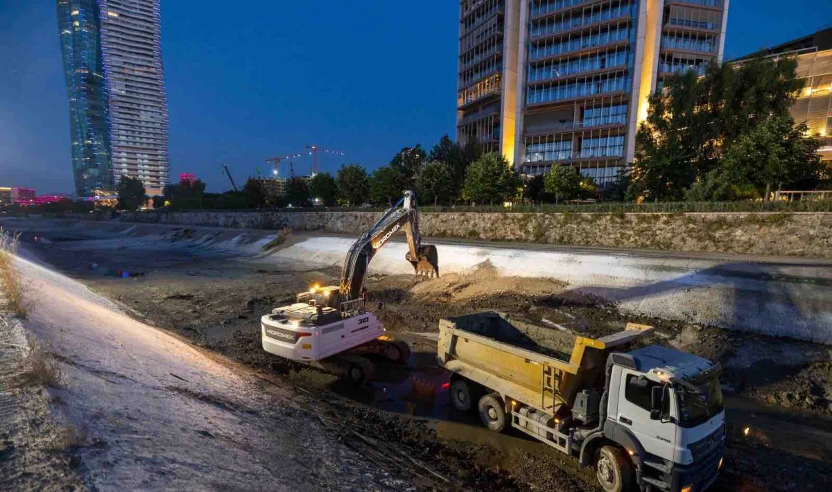 Manda Çayı’nda 7/24 temizlik seferberliği