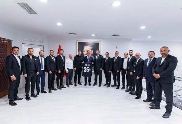 KSK Yönetimi Tugay'ı ziyaret etti