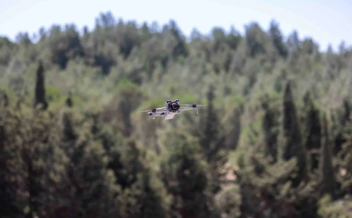 Kaçak moloz dökenlere dronlu takip