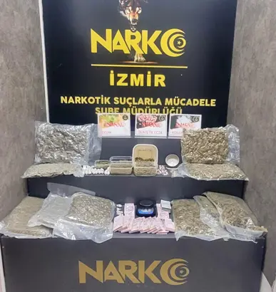 Karşıyaka'da uyuşturucu operasyonunda 1 kişi tutuklandı