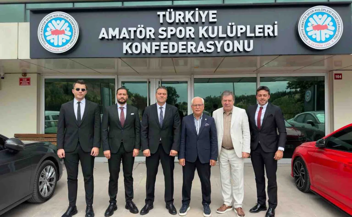 KSK'den Türkiye Amatör Spor Kulüpleri Konfederasyonu'na ziyaret