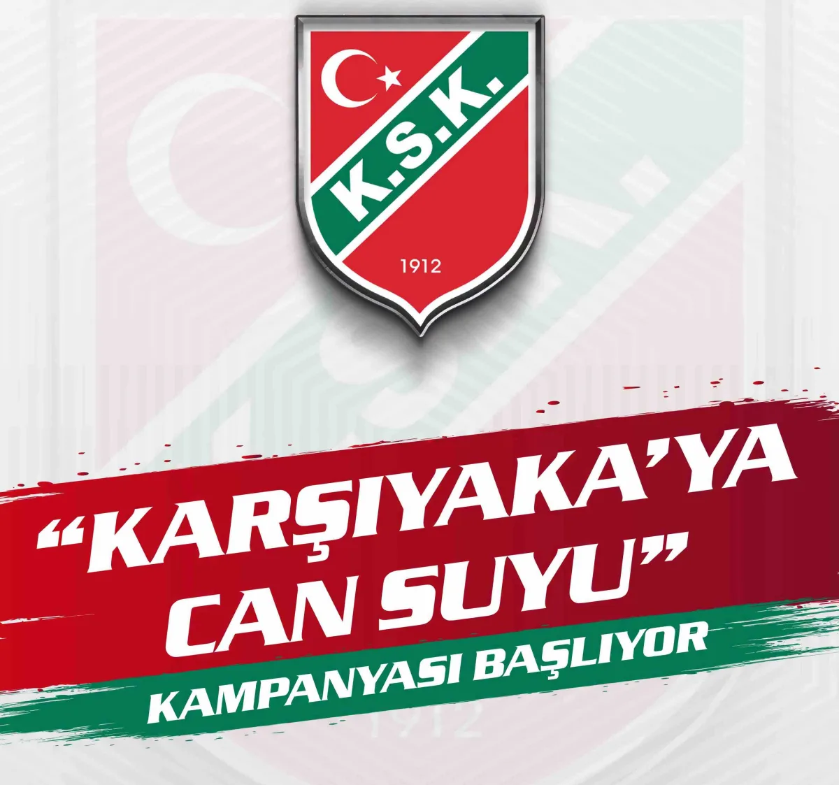 "Karşıyaka'ya Can Suyu" kampanyası başladı