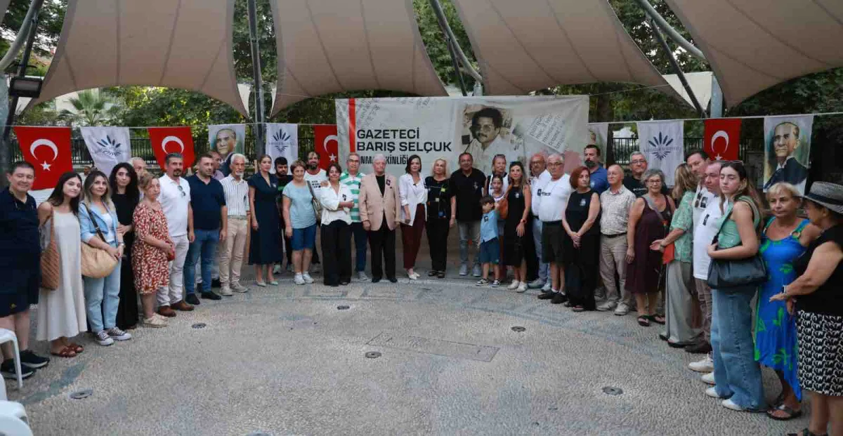 Gazeteci Barış Selçuk Karabağlar ‘da anıldı