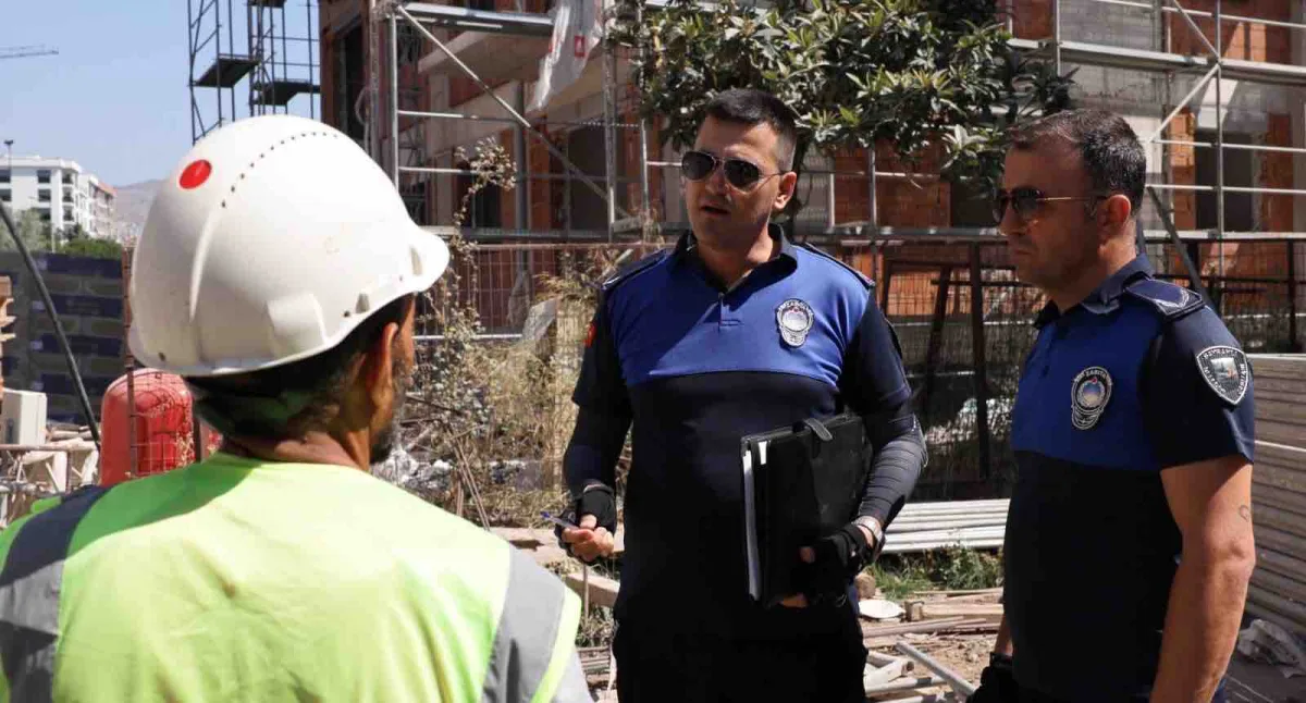 Bayraklı'da inşaatlara sıkı denetim