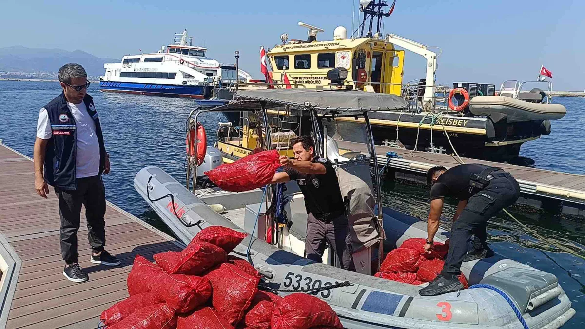 İzmir'de yasa dışı kara midye avcılığına geçit yok