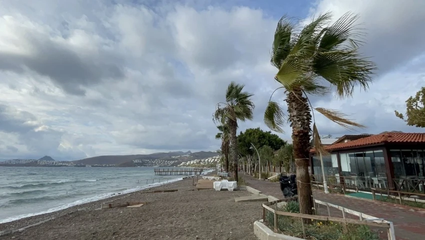 İzmir için fırtına uyarısı...