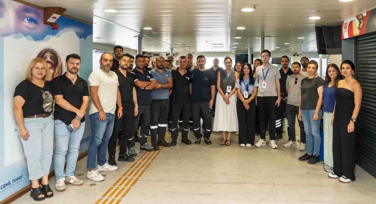 İZDENİZ personeline afet ve yangın eğitimi