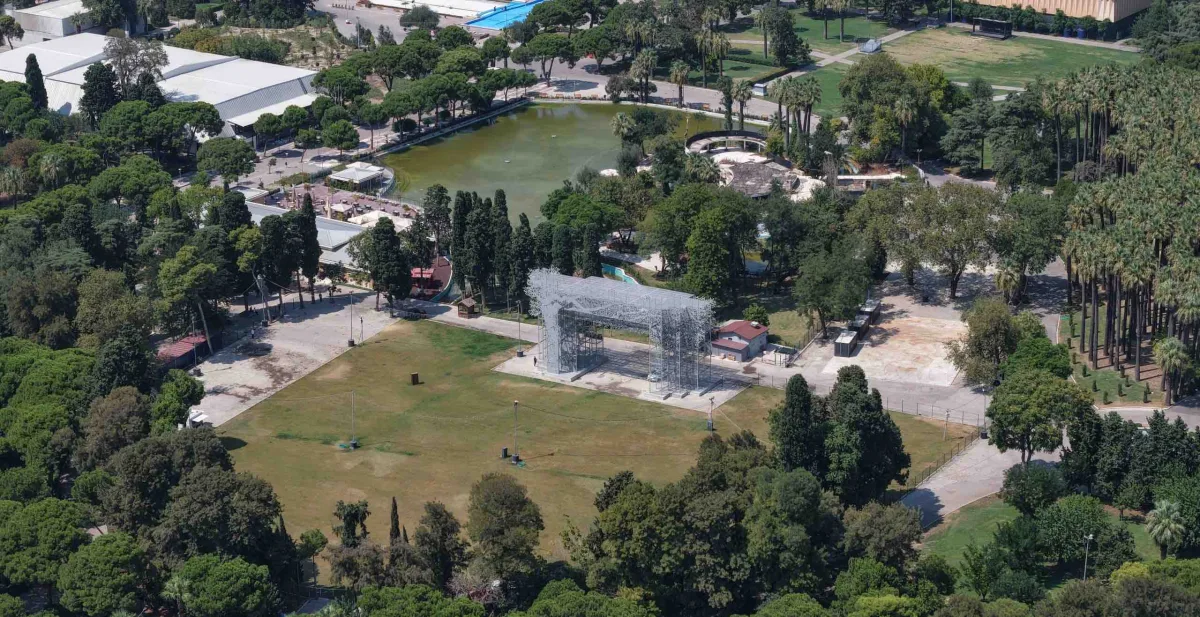 Kültürpark 95. İzmir Enternasyonal Fuarı'na hazırlanıyor