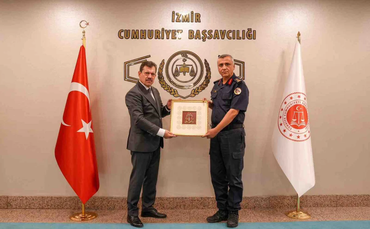 İzmir Cumhuriyet Başsavcısı Ali Yeldan’a veda ziyaretleri