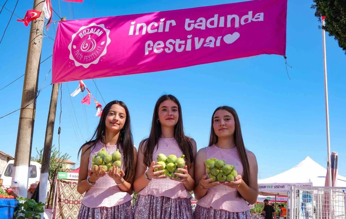 Bozalan İncir Festivali, muhteşem görüntülere sahne oldu