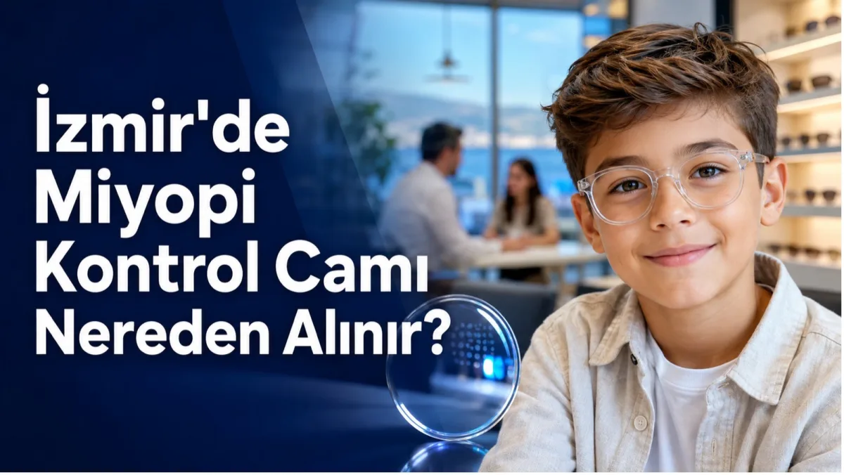 İzmir'de Miyopi Kontrol Camı Nereden Alınır? Çocuklarda Miyopi İçin Rehber