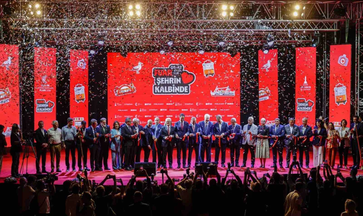 İzmir Enternasyonal Fuarı 95. kez kapılarını açtı