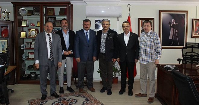 KSK, Emniyet Müdürü ve İl Spor Müdürünü ziyaret etti