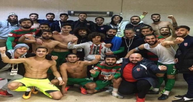 KSK'li futbolcular Tunç Kaptan'ın oğluyla...