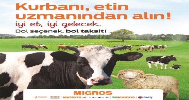 Kurban etini uzmanından alın...