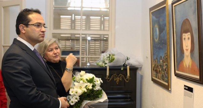 Lale Temelkuran Atölyesi Sergisi Bornova’da sanatseverlerle buluştu