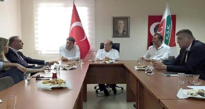 Lütfi Arıboğan Karşıyaka Spor Kulübü'nü ziyaret etti