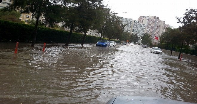 Mavişehir göl oldu...