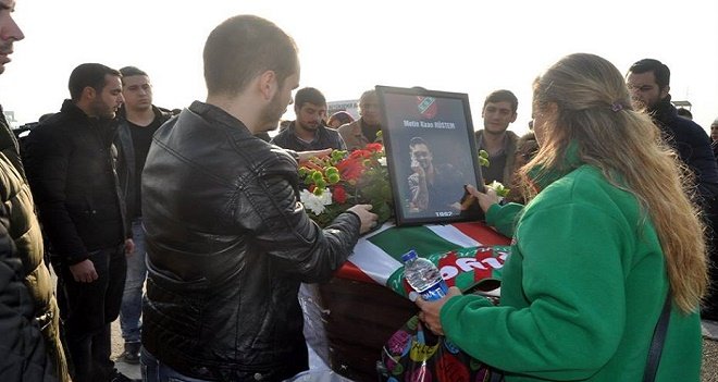 Metin Kaan'a veda ettiler...