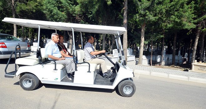 Mezarlıkta VIP hizmet