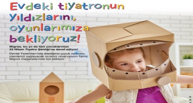 Migros Çocuk Tiyatrosu İzmir’de