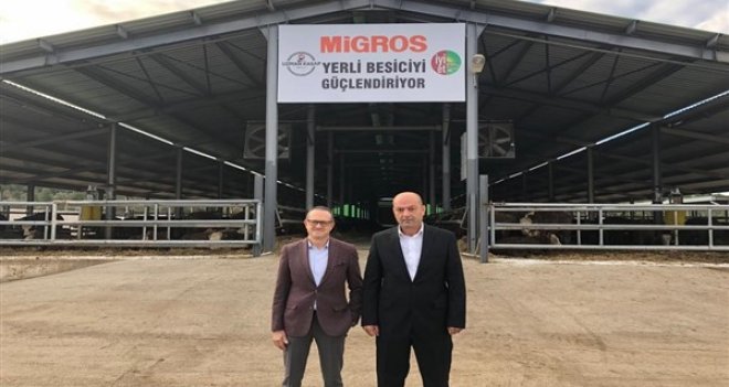 Migros yaptığı alımla yerli besiciyi güçlendiriyor
